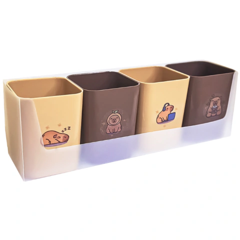 Porta Objetos Capivara com 4 unid Dello