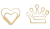 Clips Ludico Dourado Princesas - comprar online