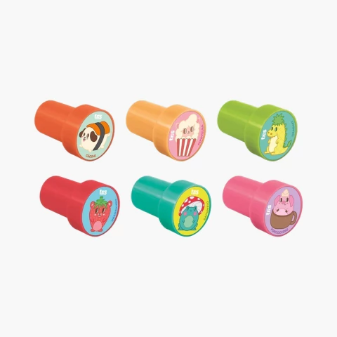 Carimbo Autotintado Animaluco Comidinhas - 1 Un - Tris sortido - comprar online