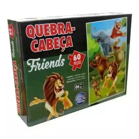 Jogo Quebra Cabeça Friends - Pais & filhos
