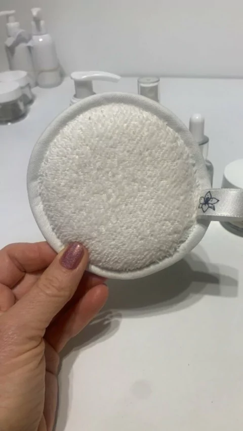 Pad reutilizable de algodón