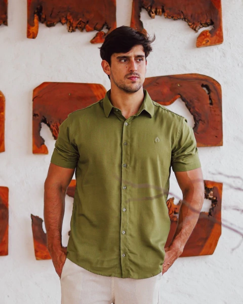 Camisa Portofino V. Musgo - MC