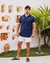 Camisa Resort Marinho - MC - comprar online