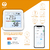Panel Digital Sensor De Temperatura Y Humedad A Pilas Wifi Backlight CL Smartlife / Tuya en internet