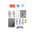 Kit Panel Con Sensor Temperatura Y Humedad Wifi Smartlife / Tuya - comprar online