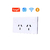 Toma de pared touch Inteligente Smart Smartlife Tuya - comprar online