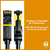 Cable De Red Stp Cat 7 Redondo 10 Gbps Samzhe RJ 50 Metros - tienda online