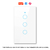 Tecla de Pared Touch Dimmer 3 Canales Zigbee Smartlife / Tuya - comprar online