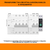 Imagen de Switch Smart Din Wifi Interruptor Llave Tablero Termica Smartlife/Tuya
