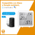 Panel Digital Sensor de Temperatura Y Humedad A Pilas Zigbee Smartlife / Tuya - tienda online