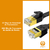 Cable De Red CAT 7 STP Flat 10 Gbps 600 Mhz Samzhe 8 Metros - comprar online