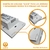 Tecla de Pared Touch 4 Modulos sin Neutro Zigbee Smartlife / Tuya Linea GR - tienda online