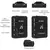 M-Vave Wp-10 2.4g - Sistema de Monitor de Fone de Ouvido sem Fio - Transmissor e Receptor - loja online