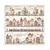 Bloco de Papéis Backgrounds Gear Up for Christmas + Bônus - Stamperia - Ma.Journaling