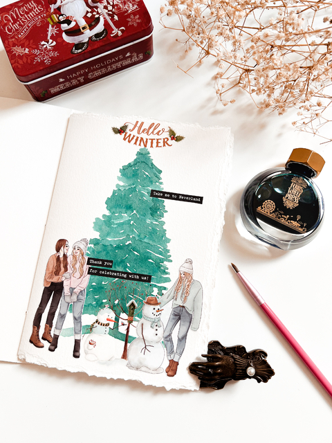 Caderno/Journal Aquarelavel - Ma.Journaling