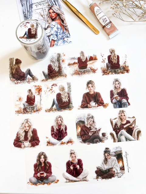 Burgundy Me! - Ma.Journaling