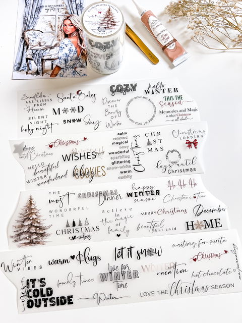 Frases “Winter Wonderland” - Ma.Journaling