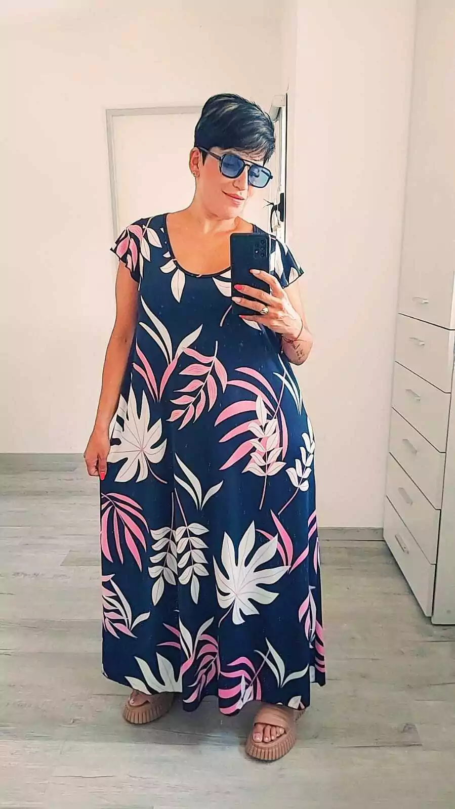 Vestido Seda fría