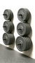 Portadisco amurable pared triple Olimpico - comprar online