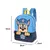 MOCHILA ESCOLAR INFANTIL AVELUDADO PATRULHA CANINA - LUXCEL