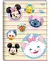 CADERNO 1/4 BROCHURA 80 Fls DISNEY EMOJI - JANDAIA - Behappy.Moda