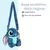 MOCHILA ESCOLAR 3D DE PELÚCIA STITCH - LUXCEL - loja online