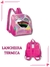 LANCHEIRA TÉRMICA INFANTIL CORAÇÃO DE LANTEJOLAS - FUSECO