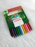 GIZÃO DE CERA 12 CORES GROSSO - COLORARE - Behappy.Moda