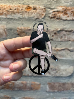 Stickers TOMANDO MATE EN LA PAZ