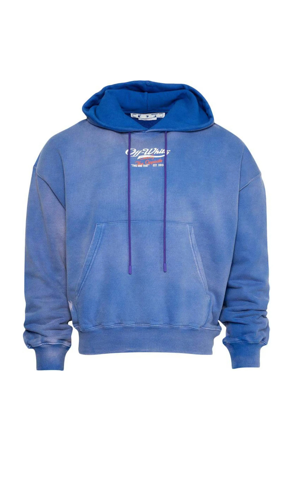 Off White Wave Off Boxy Hoodie thumbnail 3