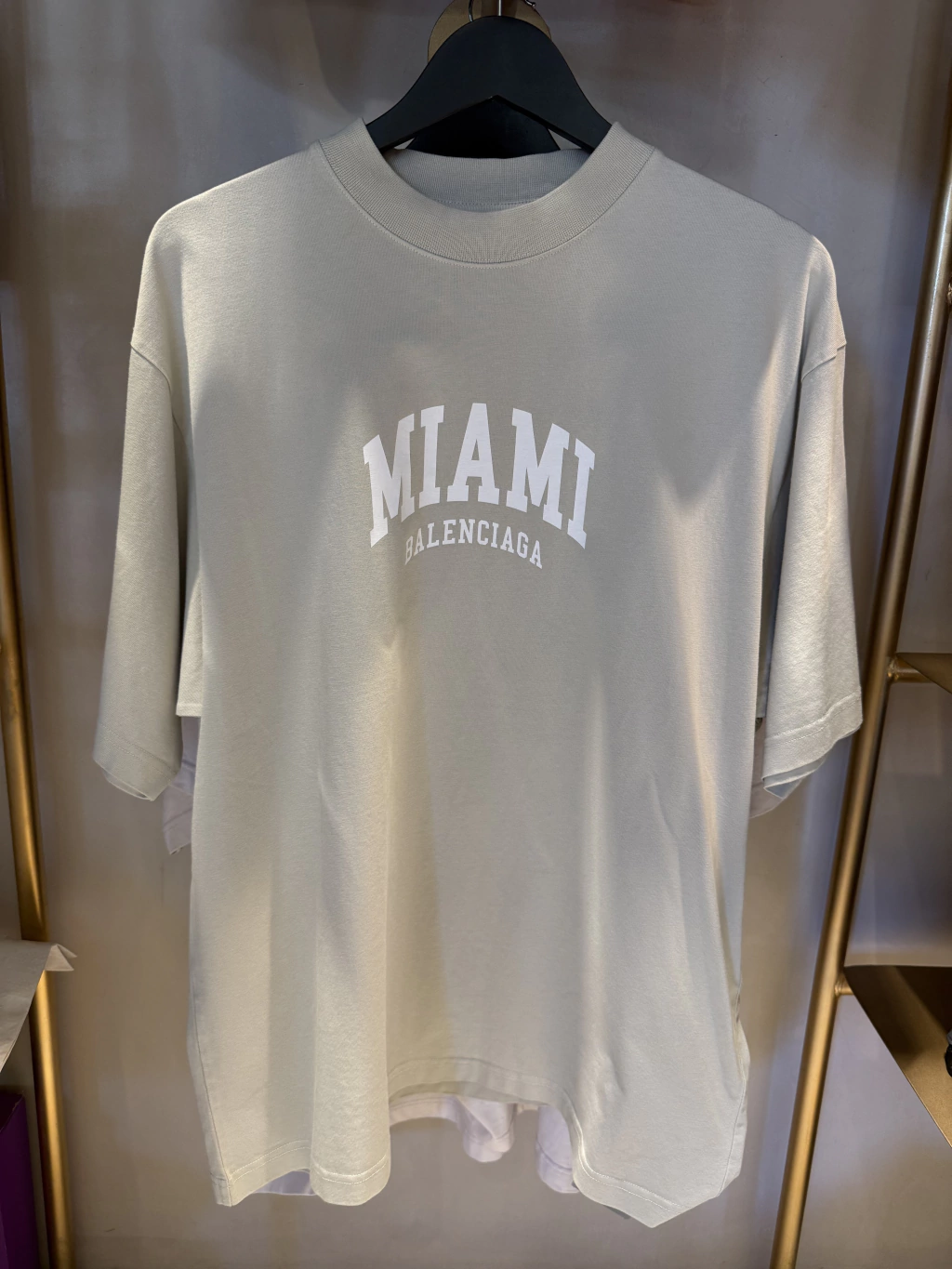 Remera Balenciaga Logo Miami thumbnail 3