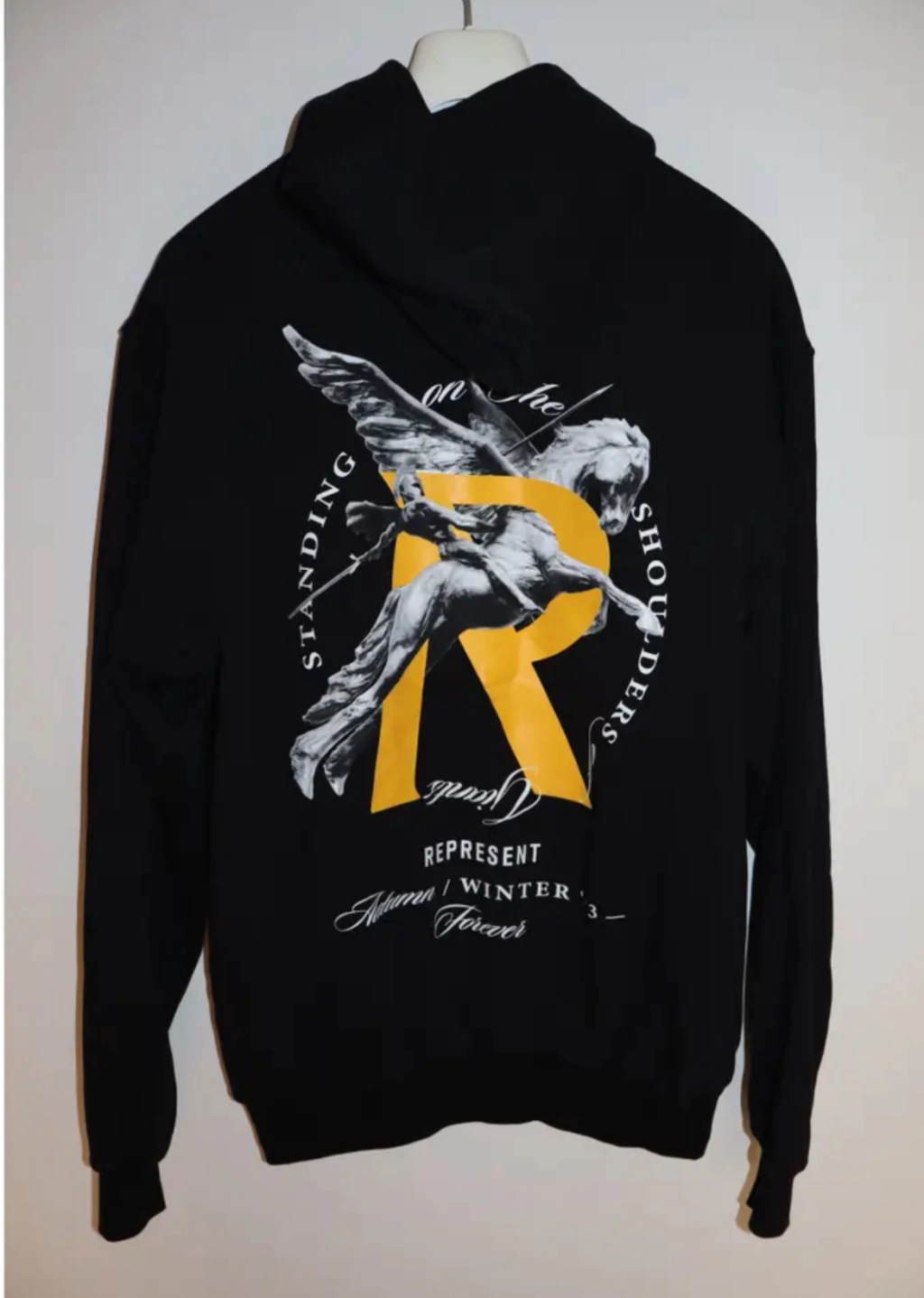 Hoodie Represent Archangel Yellow thumbnail 3