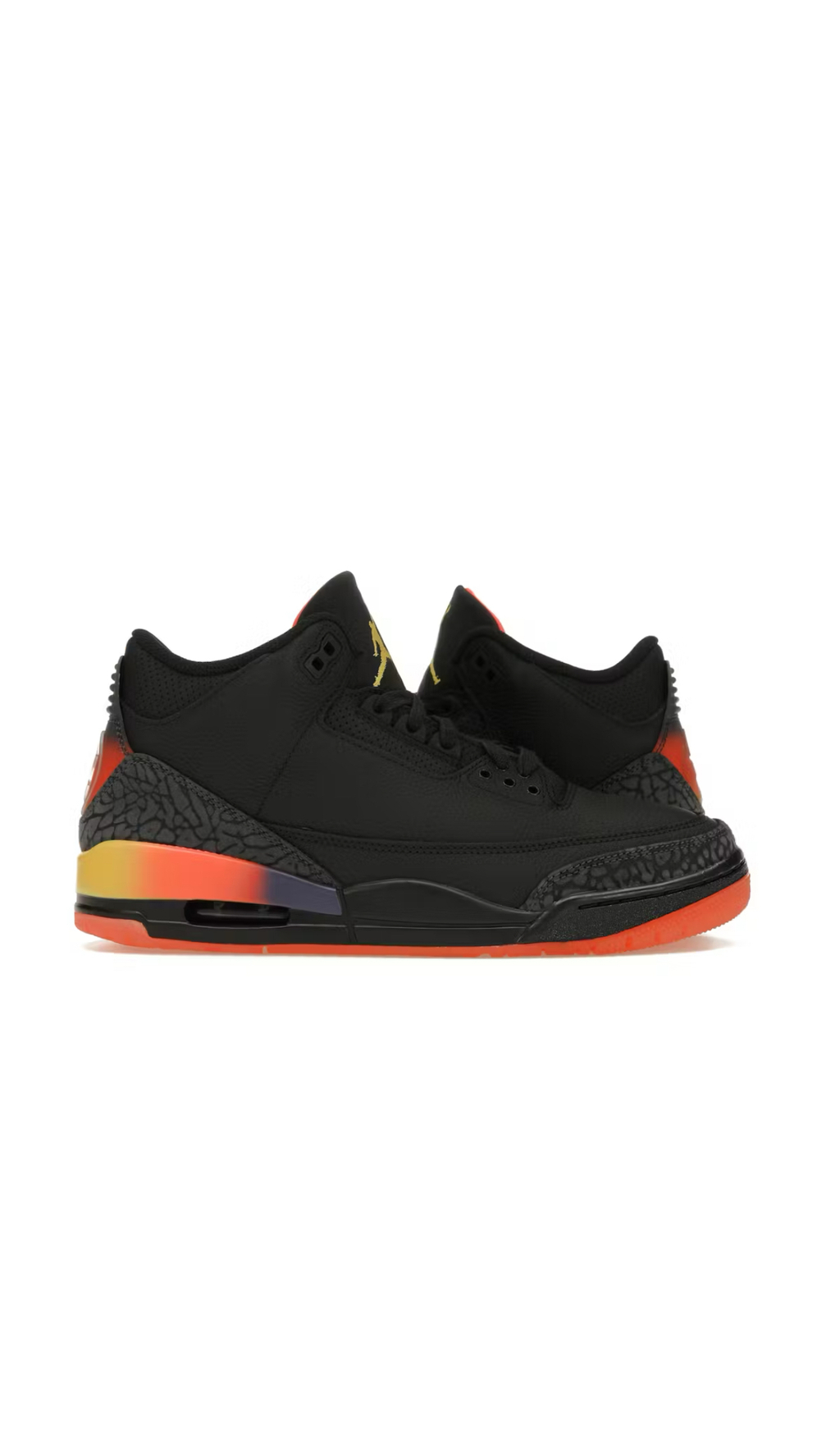 Air Jordan Retro 3 J Balbin - Black thumbnail 3