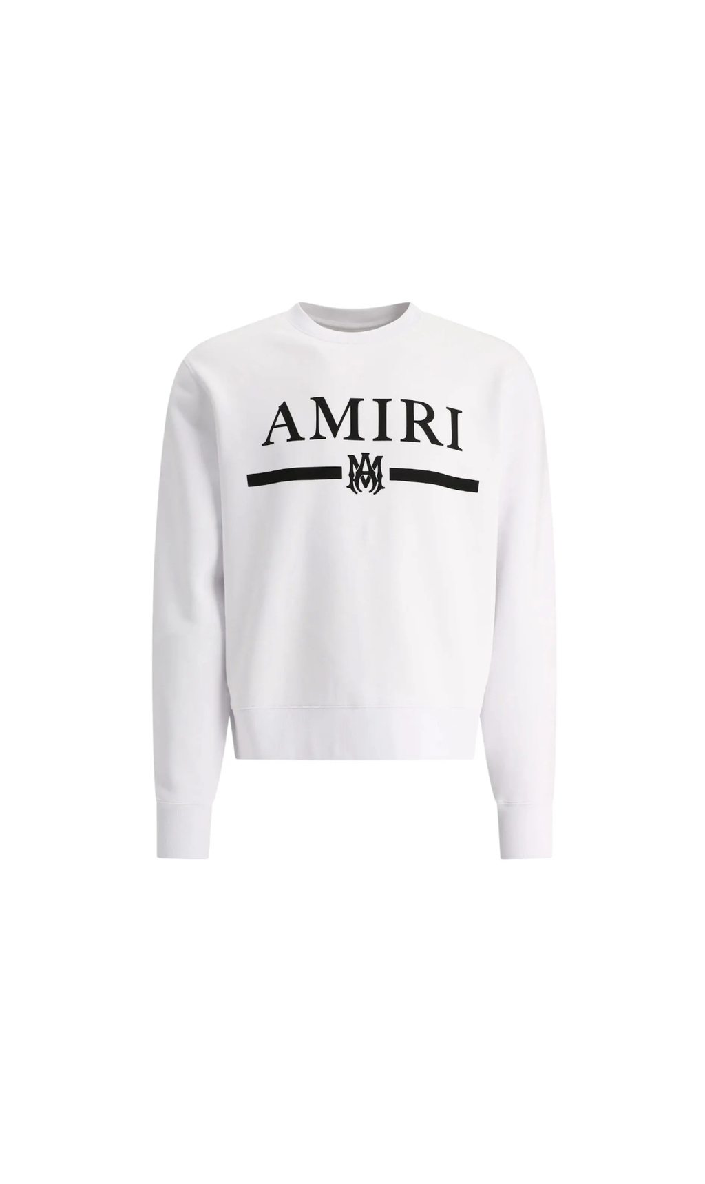 Amiir White Crewneck thumbnail 3