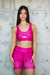 Top Cruzado Animal Print Fucsia en internet
