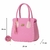 Bolsa para mujer FANA Alessia Color Rosa Pétalo Especial M3790 !!! en internet