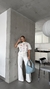 Camiseta Bear - Off White - loja online