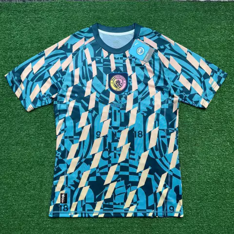 Manchester City Treino Pré-jogo 24/25 Versão Jogador - comprar online