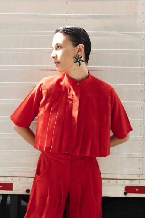 CAMISA KYOTO VERMELHA