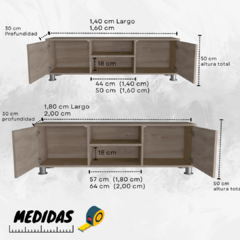 Rack de tv Berlín - Soul Home Deco