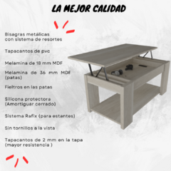 Mesa Elevable - Queva - comprar online