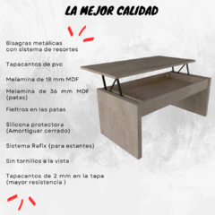 Mesa Elevable Linea Acay en internet