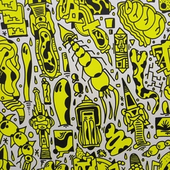 Flash 2 Amarela - ONIO - 60x40cm - Pr1ntShop