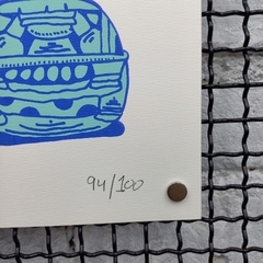 O azul te faz bem - ONIO - 66x48cm - Pr1ntShop