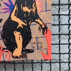 A mata contra-ataca - CAVALO DO CÃO - 47,5X65,5 na internet