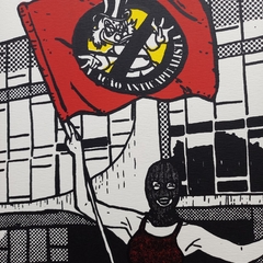 Mestre sala e porta bandeira - DIOGO RUSTOFF - 48x66cm - loja online