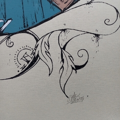 Ação do tempo 01 - VITO - 48x66cm - comprar online
