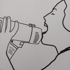 Megafone - MATHIZA - 33x47cm na internet