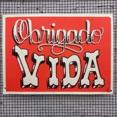 Obrigado Vida - SHN - 66x48cm