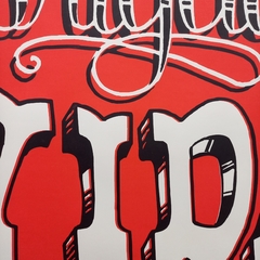 Obrigado Vida - SHN - 66x48cm - Pr1ntShop